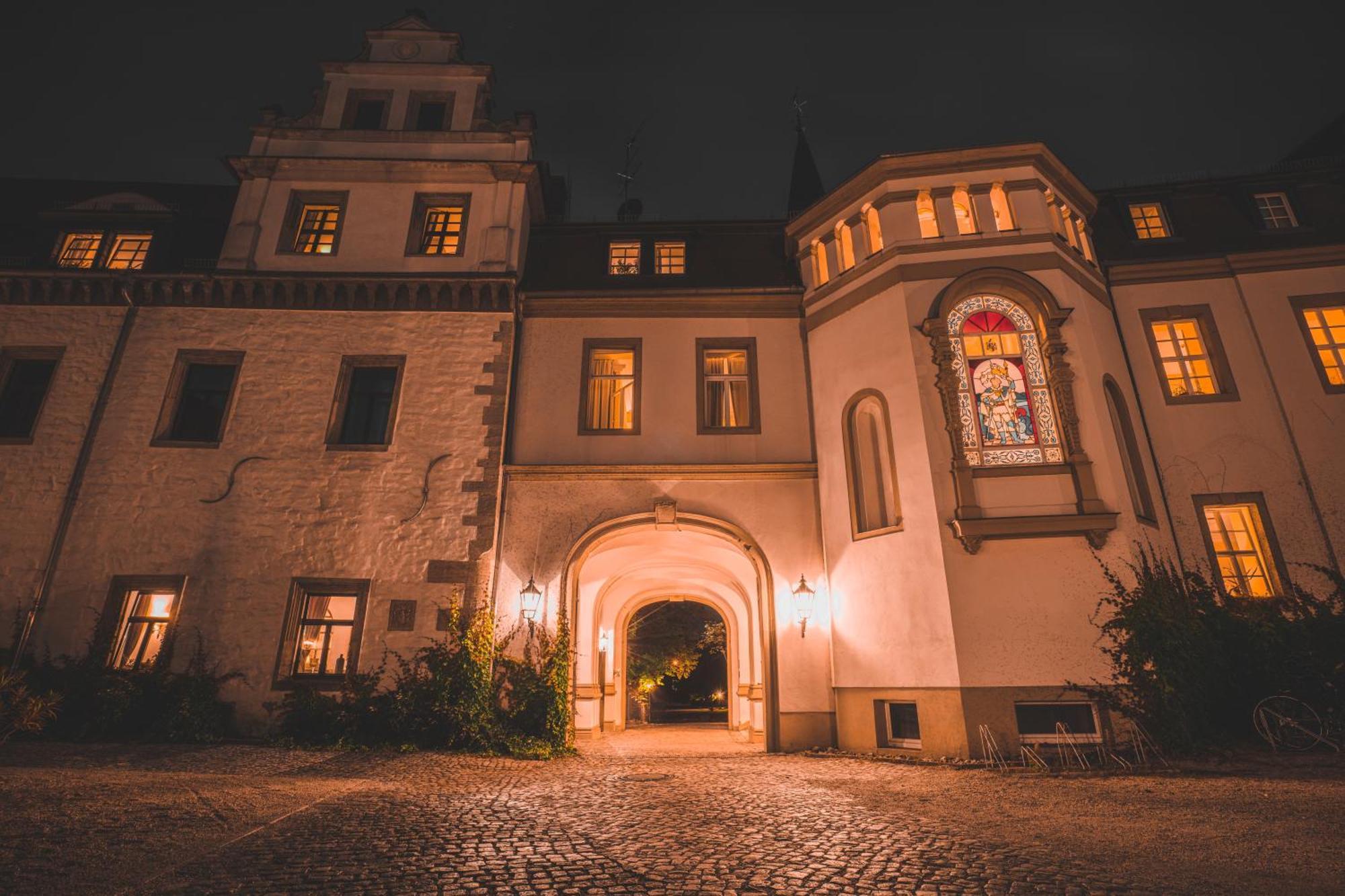 Hotel Schloss Schkopau Exteriér fotografie